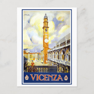 Vintage Venedig, Italien, resebyrå Vykort