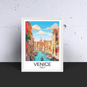 Vintage Venedig Italien Travel Artwork Poster