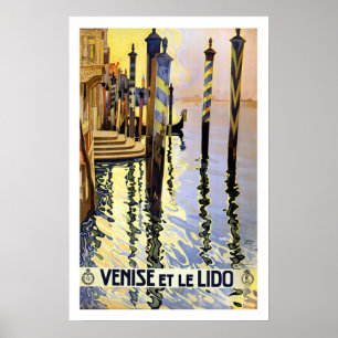 Vintage Venedig Italien Travel Poster