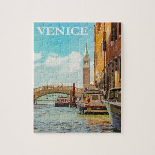 Vintage Venedig Italien Travel Pussel
