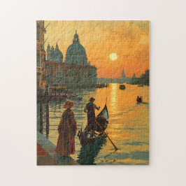 Vintage Venedig Sunset Pussel
