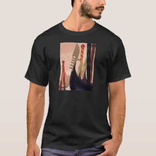 Vintage Venezia Gondolas T Shirt