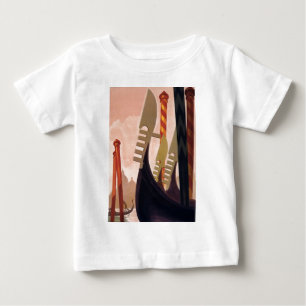 Vintage Venezia Gondolas Tee Shirt
