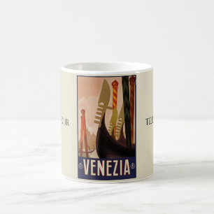 Vintage Venezia Poster - Italien Kaffemugg