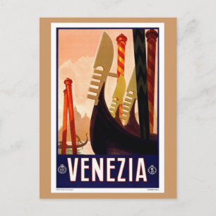 Vintage Venezia Vykort