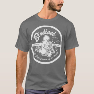 Vintage Venue Birdland Jazz Klubb T Shirt