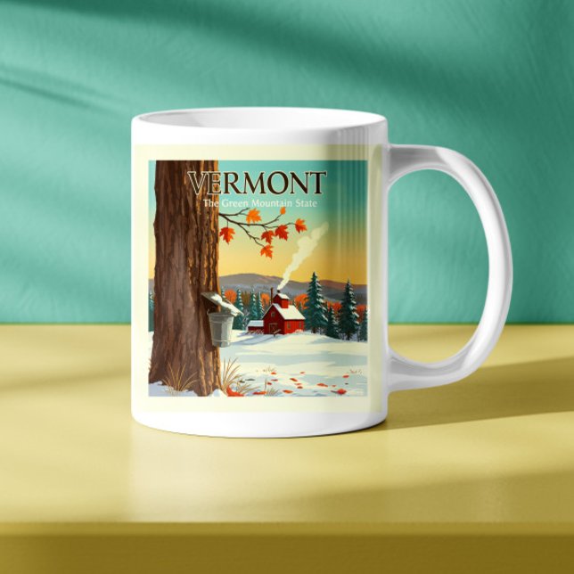 Vintage Vermont Kaffemugg (Skapare uppladdad)