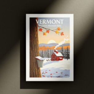 Vintage Vermont Vykort