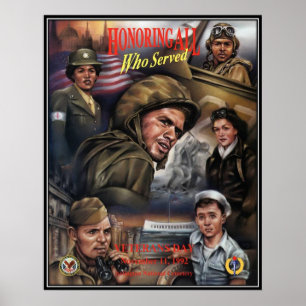 Vintage Veterans-dagen 1992 - Poster