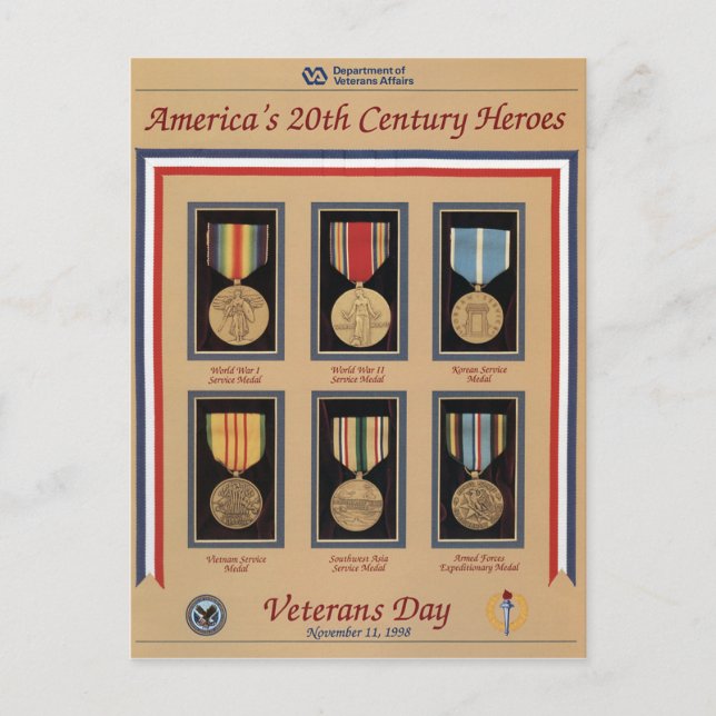 Vintage Veterans-dagen 1998 - Vykort (Framsida)