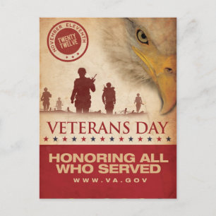 Vintage Veterans Day, 2012 - Vykort