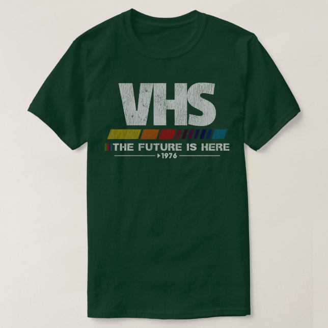 Vintage VHS: Framtiden är här. T Shirt (Design framsida)