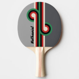 Vintage VHS-loop med namn Pingisracket
