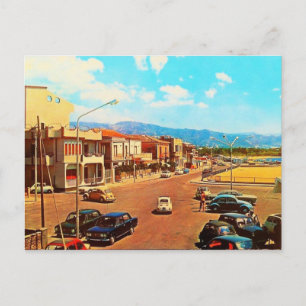 Vintage Via Marina Catona Reggio Calabria Postcard Vykort