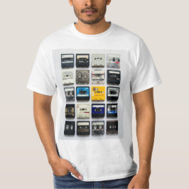 Vintage Vibe: Retro Music Cassettes Manar-Shirt T Shirt