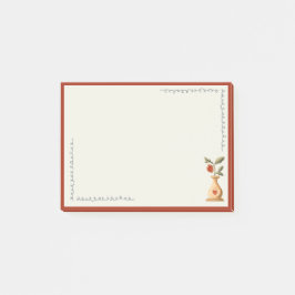 Vintage Vibe Ros i vas Post-it Block