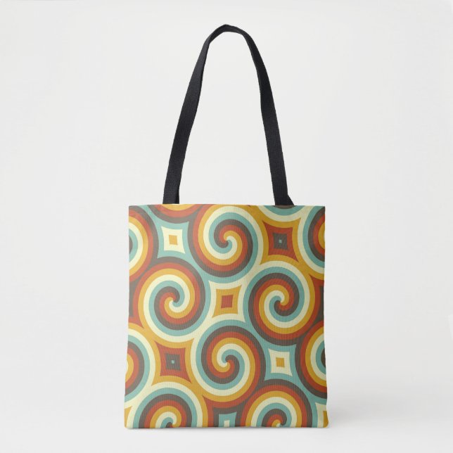 Vintage Vibe Spiral Tygkasse (Framsida)