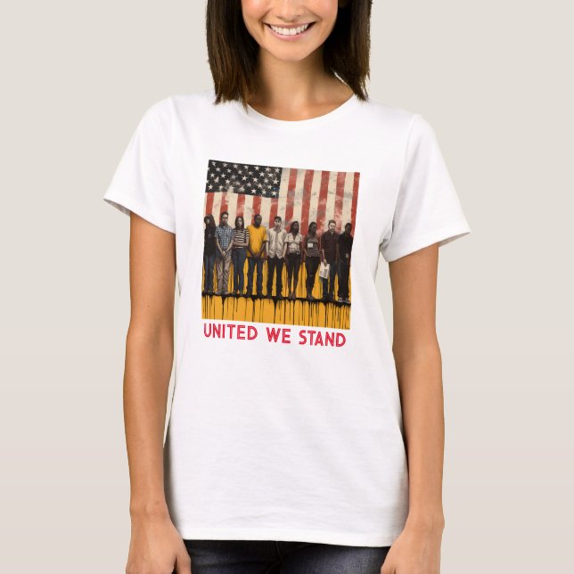 Vintage Vibes Hipster Patriotism Tee Uleaschade! (Framsida)