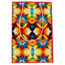 Vintage Vibes i Färg: Snyggtens geometriska former