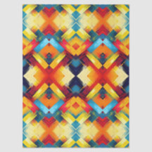 Vintage Vibes i Färg: Snyggtens geometriska former