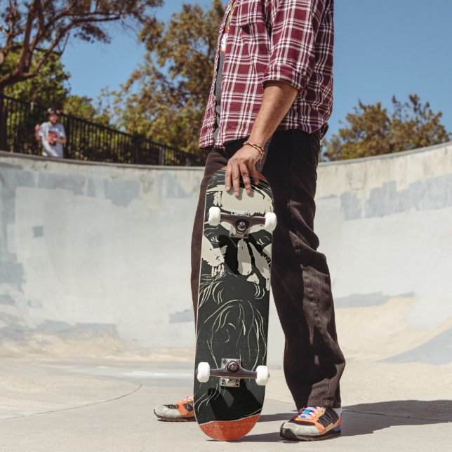 Vintage Vibes: Munchs gamla Skateboard (Utomhus 2)
