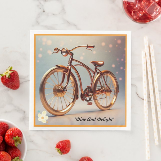 "Vintage Vibes" Pappersservett (Insitu)