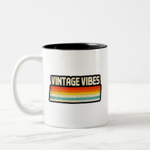 Vintage Vibes Två-Tonad Mugg