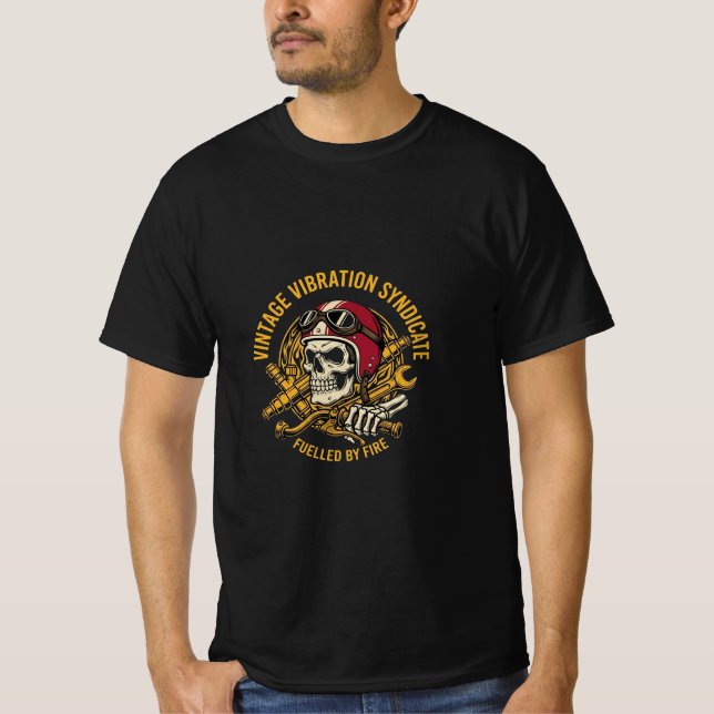 Vintage Vibration Syndicate T Shirt (Framsida)