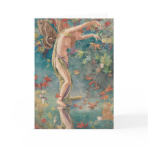 Vintage Victorian Autumn Scattering Löv