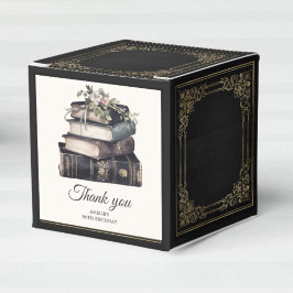 Vintage Victorian Bok Birthday Presentaskar