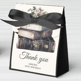 Vintage Victorian Bok Birthday Presentaskar