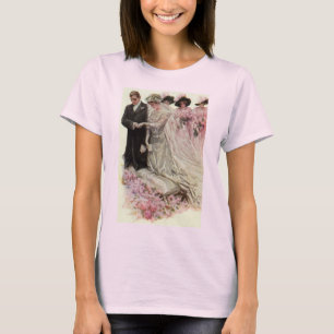 Vintage Victorian Bröllop Ceremony Bride and Groom Tröja