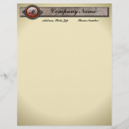 Vintage Victorian Brooch Monogram