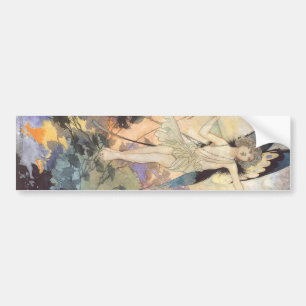 Vintage Victorian Butterfly Fairy av Robinson Bildekal