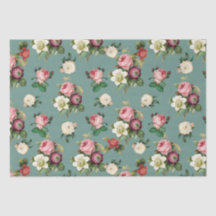Vintage Victorian Flowers Decoupage - Marple Hall