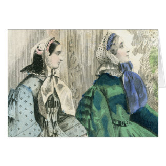 Vintage Victorian Hälsningskort