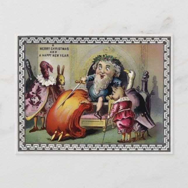 Vintage Victorian Odd Vykort (Framsida)