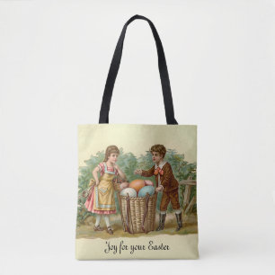 Vintage Victorian Påsk Tygkasse