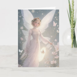 Vintage Victorian Retro-Helgdag Julfär Kort