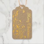 Vintage Victorian Romantic jul<br><div class="desc">Vintage Viktorian Romantic Steampunk Antique-design med God jul i en elegant,  ett ornatteckensnitt. Det finns traditionella till- och Från-blanksteg på baksidan.</div>