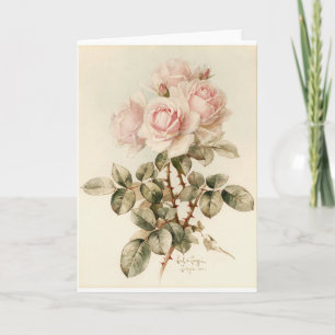 Vintage Victorian Romantic Ro Kort