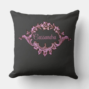Vintage Victorian Romantic Steampunk Personlig Kudde