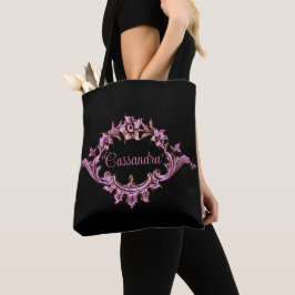Vintage Victorian Romantic Steampunk Personlig Tygkasse