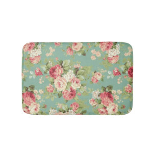 Vintage Victorian Rosor Bathroom Mat Badrumsmatta