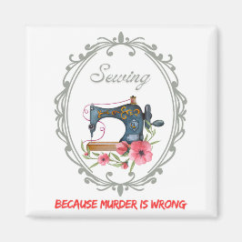 Vintage Victorian Sewing Magnet