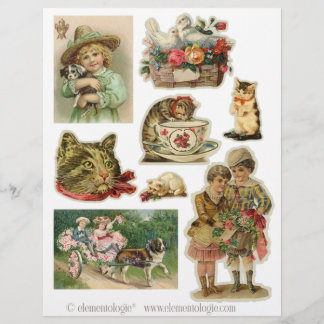Vintage Victorian Skräppost- nr 40096
