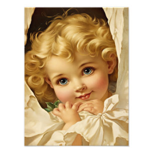 Vintage Victorian Stil Angel Illustration Amy Fototryck