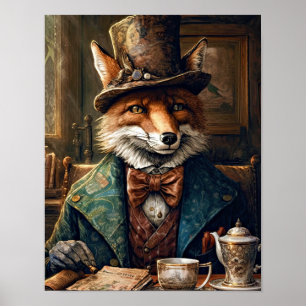 Vintage Victorian Stil Frederick Poster