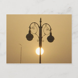 Vintage Victorian Sunset gatlykta.png Vykort