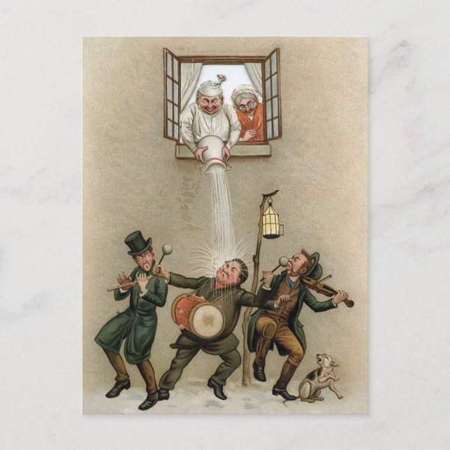 Vintage Victorian Vykort (Framsida)